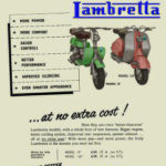 1955 Lambretta Model LD and E