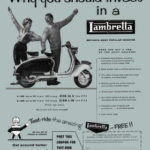 1957 'Invest in a Lambretta' English