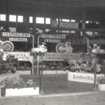 1949 Lambretta stand in the Milan exhibition
