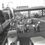 1949 First Swiss Lambretta rally in Milan