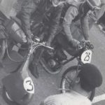 1949 The pilot Tamasia rides in the Alessandria circuit in Piamonte
