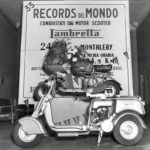 1951 The record Lambretta 125CC class in the Minetti concessionaire in Milan