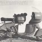 1951 Romolo Ferri sets a world speed record with the Lambretta 125CC class