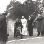 1951 Romolo Ferri sets a world speed record with the Lambretta 125CC class