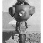 1951 Romolo Ferri sets a world speed record with the Lambretta 125CC class