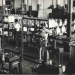 1955 Assembly line for the 125 Super Star Stream in Jacarta, Indonesia