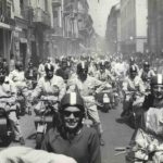 1956 International Lambretta meeting in Alexandria in Piamonte