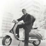 1960 Adriano Celentano with a Lambretta 150 LI serie 2