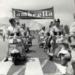 1960 National Narcissus Lambretta motoclub meeting in Lombardy