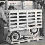 1961 Packing batch of Lambretta Serie 2 150 LI for German market