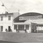 1961 front of Mei di Lucca concessionaire assistance office Lambretta