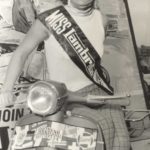 1964 Miss Lambretta Internacional on scooter