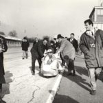 1965 Marlene Parker Lambretta record test at Monza getting ready