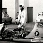 1965 Marlene Parker record test at Monza with Lambretta vehicle