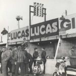 Circuit in England for Lambretta scooter race